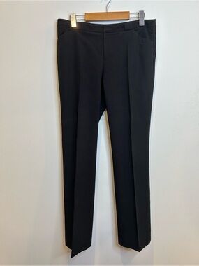 G2000 Women’s Flat Front Straight Leg Dress Pants Black